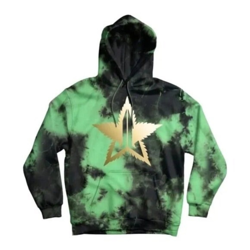 Like New 💫 Jeffree Star Tye-Dye Hooded Pullover Limited Edition